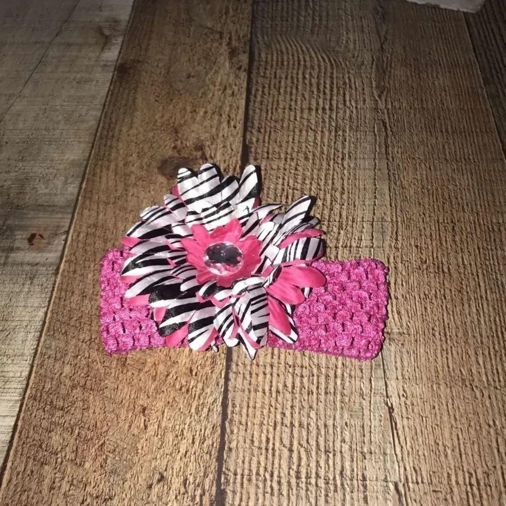 bundle of 9 girls hats and headbands bows